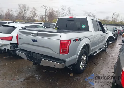 2015 Ford F-150 Lariat from USA, damaged, VIN 1FTEW1EP8FFB89180